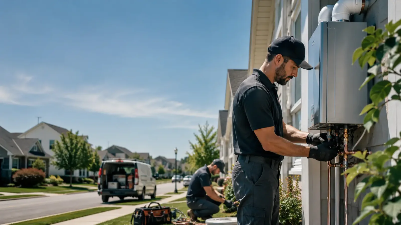 Tankless Water Heater Installation in Franktown, VA